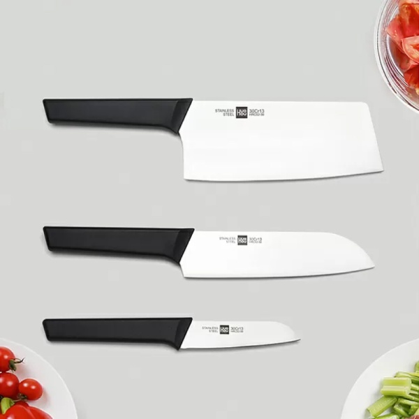 Набор ножей с подставкой HuoHou 4-Piece Kitchen Knife Set Lite